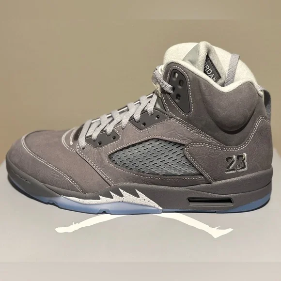 Jordan 5 Wolf Grey 2026 Size 12.5 - Picture 3 of 7